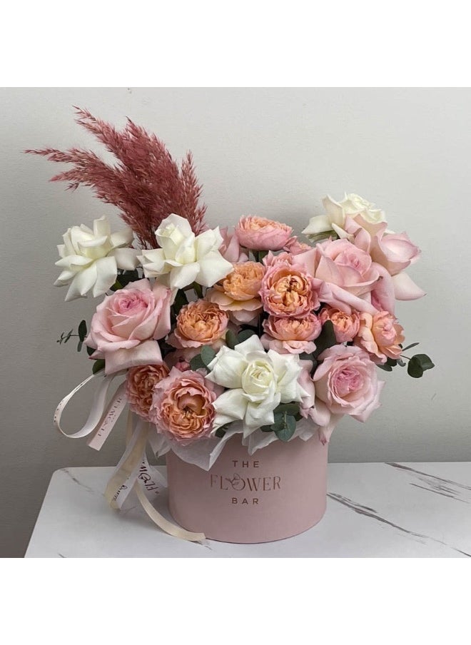 The Flower bar - Light Colors Composition Fresh Flowers - Image 1