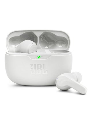 Wave Beam True Wireless Earbuds, Deep Bass, High-Quality Audio, Comfort Fit, 32H Battery, Smart Ambient, TalkThru, Hands-Free + VoiceAware, Water And Dust Resistant White - view 2