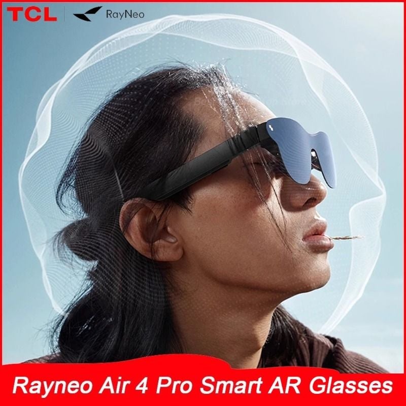 RayNeo Air 4 Pro AR Smart Glasses 4K HD Video XR Hdr10 135-inch Virtual Screen Bluetooth Head-Mounted Display - Image 3