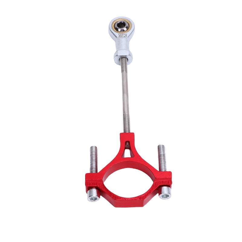 Camping Trailer Connecting Hook Fit for CROSSRC TL4 RC Crawler Car Accessories Upgrade Parts Camping Vehicle Connecting Rod Red - Image 3