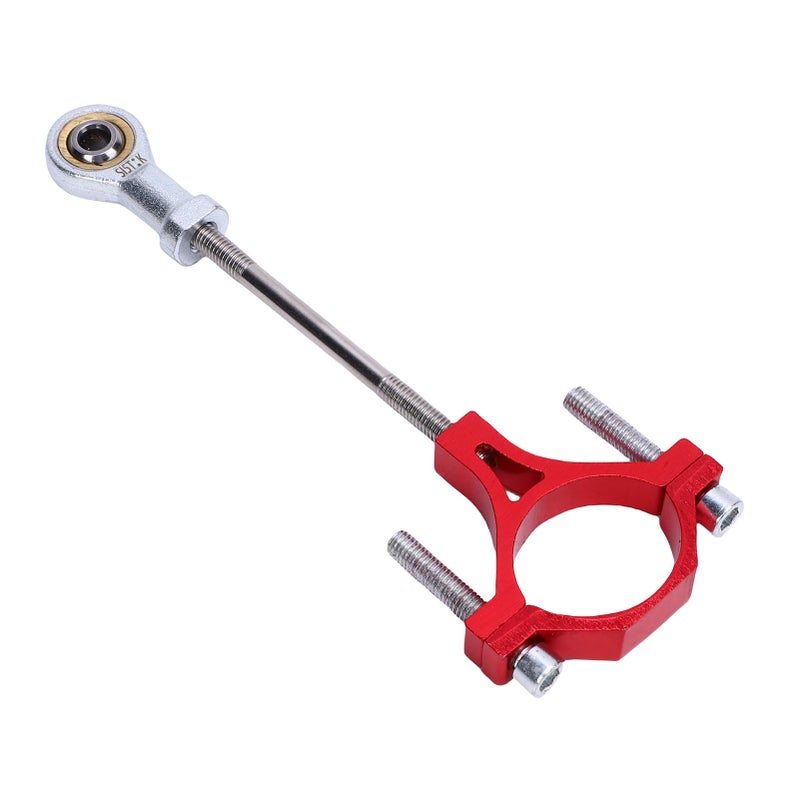 Camping Trailer Connecting Hook Fit for CROSSRC TL4 RC Crawler Car Accessories Upgrade Parts Camping Vehicle Connecting Rod Red - Image 4