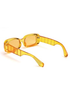 FEISEDY Trendy Rectangle Sunglasses Retro 90S Candy Color Chunky Frame Square Sun Shades Women Men B2307  - Image 3