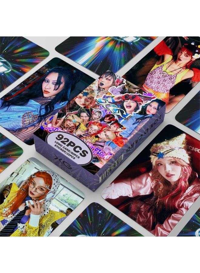 NIBEMINENT 92 Pcs Kpop XG Lomo Cards Card For Fans Collection Gifts - Image 2
