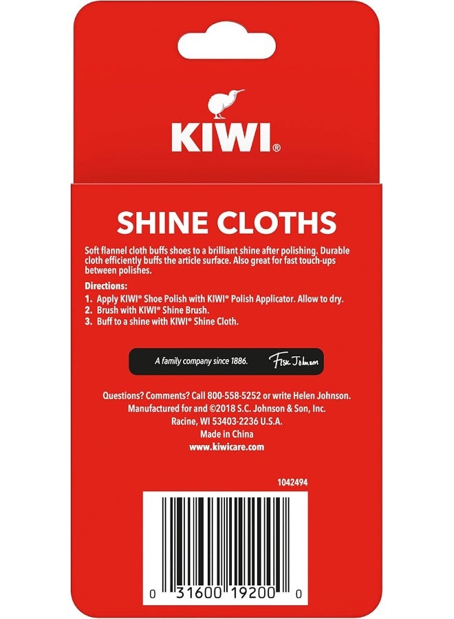 Kiwi KIWI Shoe Shine Cloths (3 Pack)  - Image 5