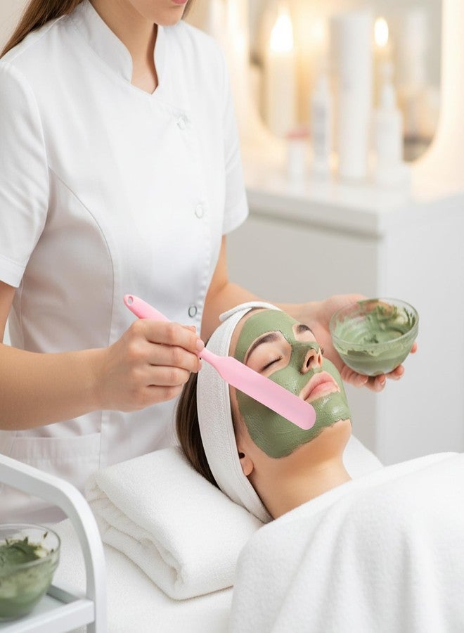 مجموعة من 5 ملاعق تجميل، ملاعق سيليكون لتوزيع لوشن مستحضرات التجميل، ملاعق مكياج صغيرة، ملاعق صغيرة للمكياج، مكاشط مكياج صغيرة لبرطمانات المطبخ، ملاعق لإزالة شعر الجسم - Image 3