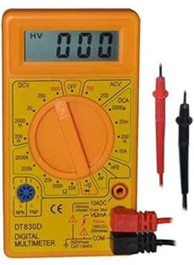 DIGITAL LCD MULTIMETER VOLTMETER AMMETER VOLT OHM METER for VOLTAGE TESTER
