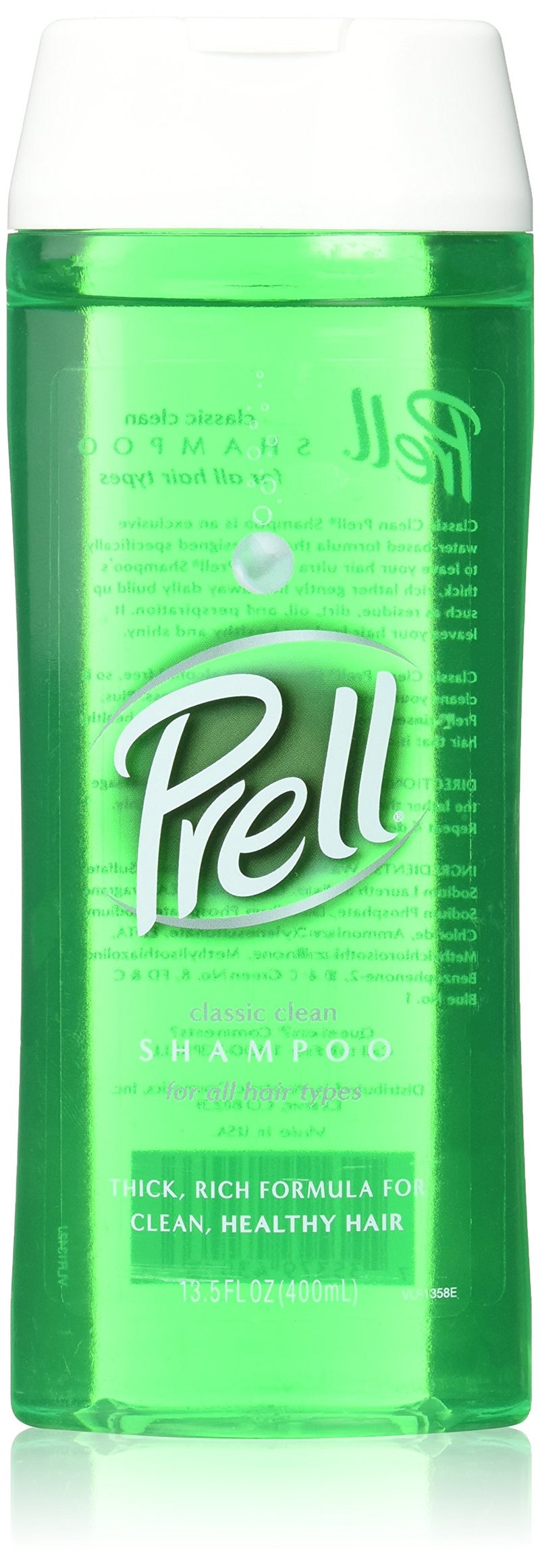 Prell Shampoo Classic Clean 135 Fluid Ounce 5 Count