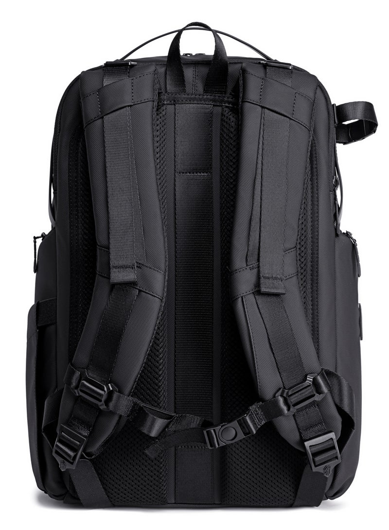 ARCTIC HUNTER Professional Camera Backpack Shock Proof Water Resistant with Separate Laptop Compartment TSA Opening Daypack for Men and Women B00575 Black - Image 5