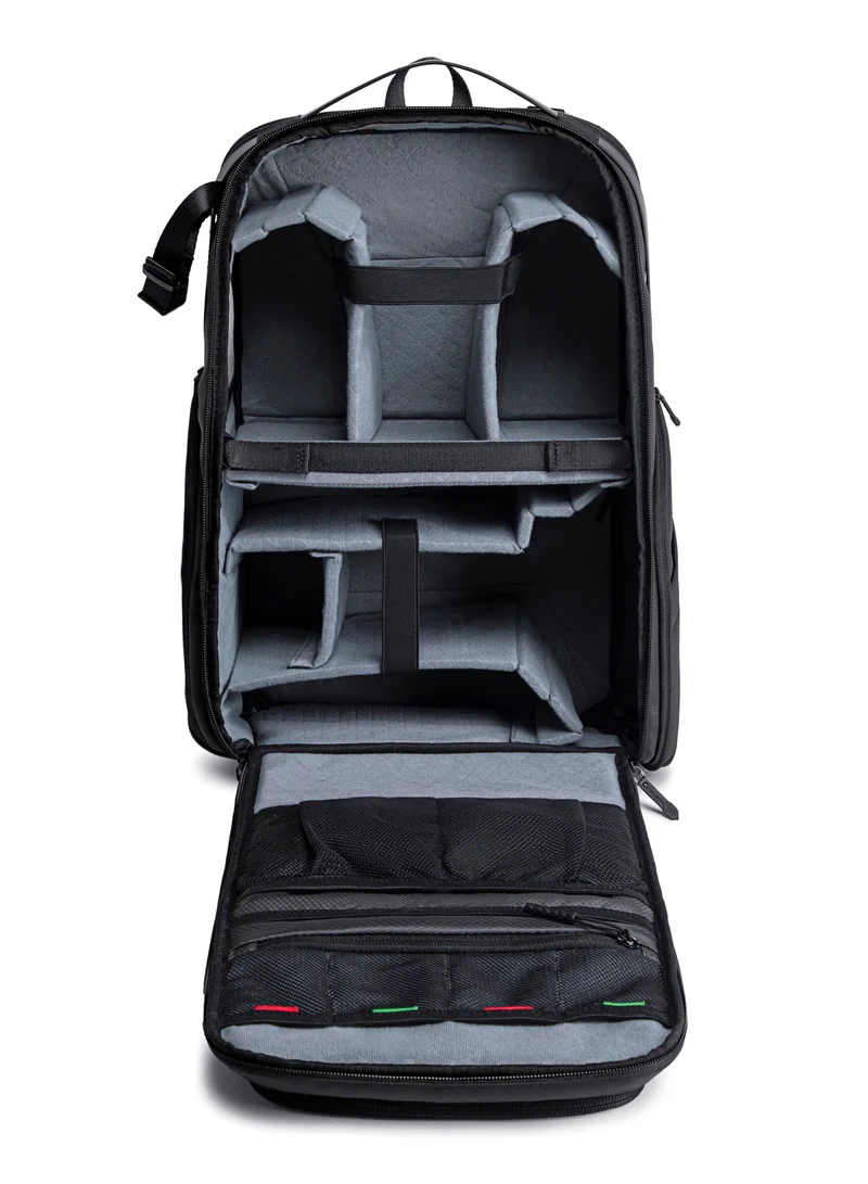 ARCTIC HUNTER Professional Camera Backpack Shock Proof Water Resistant with Separate Laptop Compartment TSA Opening Daypack for Men and Women B00575 Black