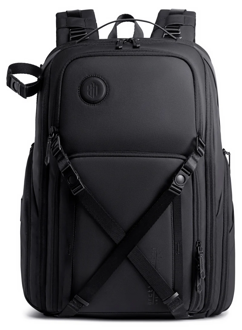 ARCTIC HUNTER Professional Camera Backpack Shock Proof Water Resistant with Separate Laptop Compartment TSA Opening Daypack for Men and Women B00575 Black