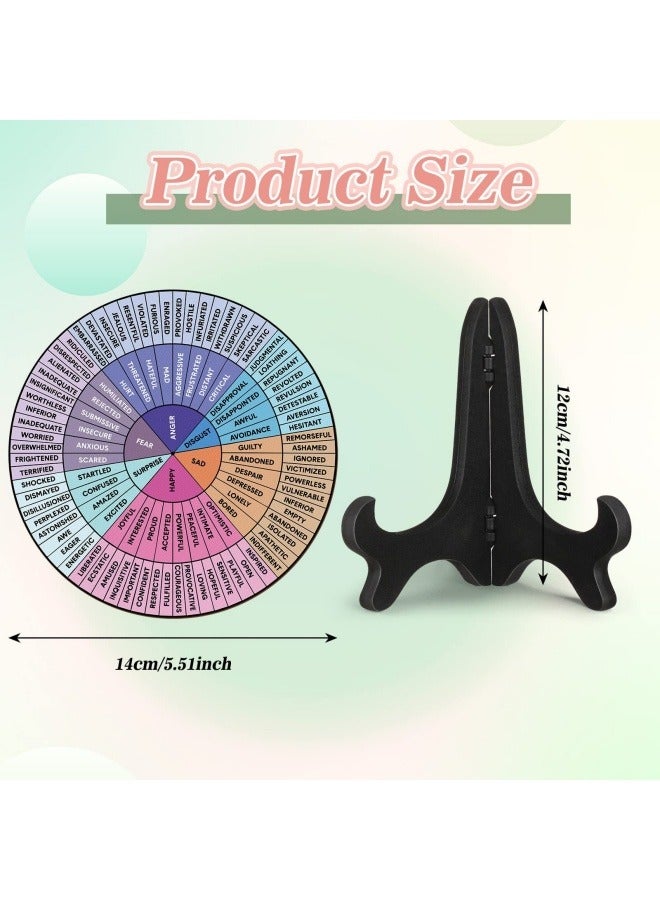 general 2 packs of calming mood wheel map mental health decoration feeling home office psychology outfit - Image 4