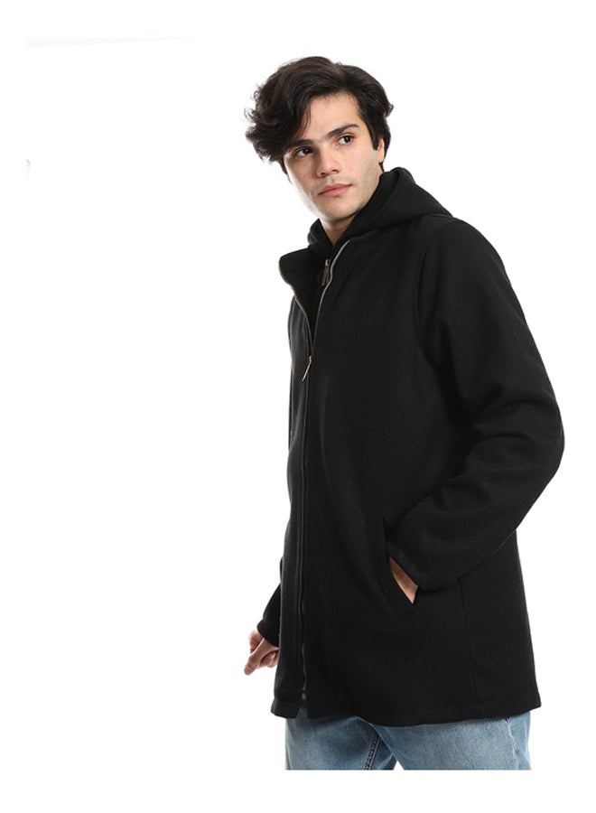 Andora Multi Zippers Hooded Gokh Jacket - Image 4