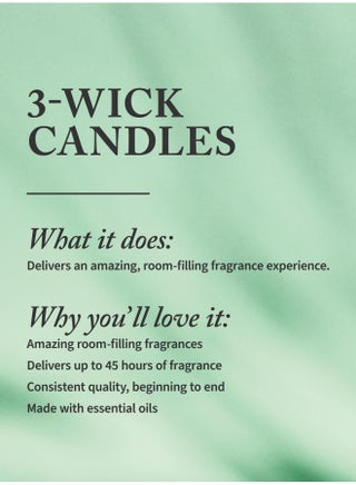 Scotch & Oud 3-Wick Candle - view 4