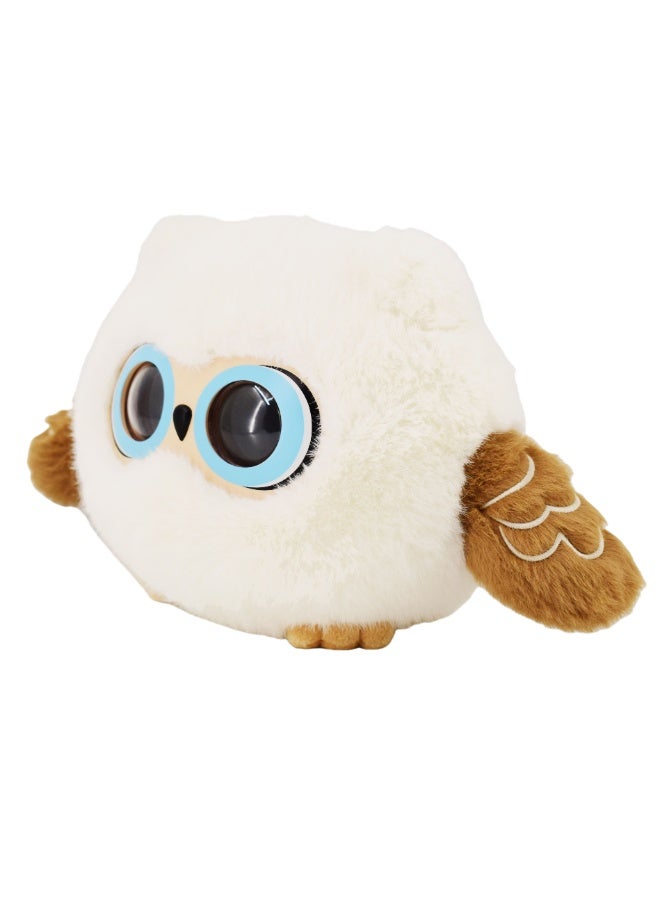 فيبكا TOBTOYS OEM GUGU OWL AI Plush Toy Cute Custom Color PP Cotton Filled Soft Fabric Hi-Tech Smart Children's Educational Toy - Image 2