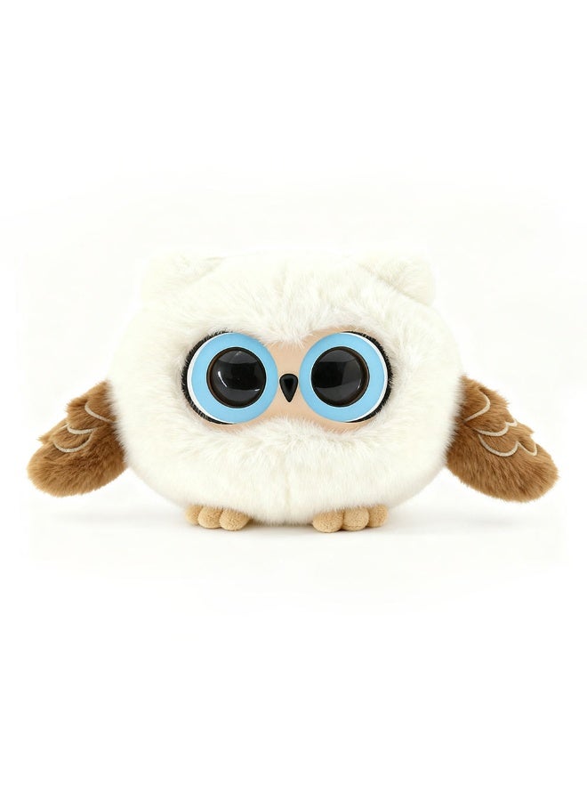 فيبكا TOBTOYS OEM GUGU OWL AI Plush Toy Cute Custom Color PP Cotton Filled Soft Fabric Hi-Tech Smart Children's Educational Toy - Image 1