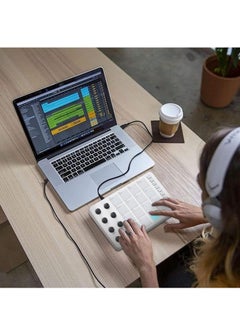 لوحة إطلاق  SMC-PAD بواجهة USB-C، تصميم محمول، وحدة تحكم MIDI لاسلكية صغيرة، لوحة مفاتيح إيقاعية مناسبة - pzsku/Z085928B782C375BB9E8DZ/45/_/1732789629/3a65e627-6074-47ca-b427-4df8e55ddc2f