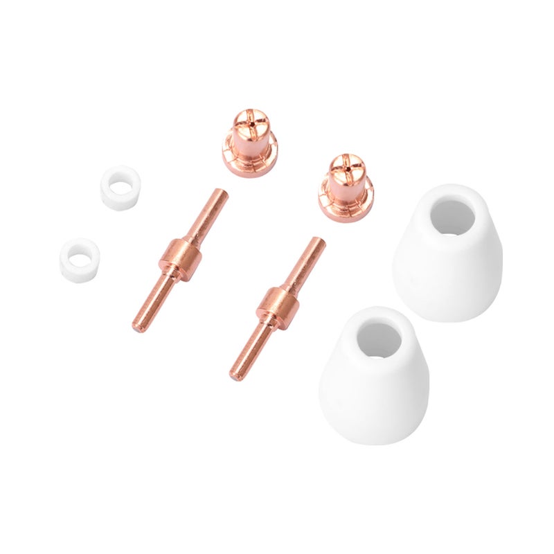 PT31 Plasma Torch Tips Electrode Nozzle 65PCS Plasma Cutter Machine Spare Parts Torch 40A Cutting Nose Fittings Extended Electrode Nozzle - Image 5