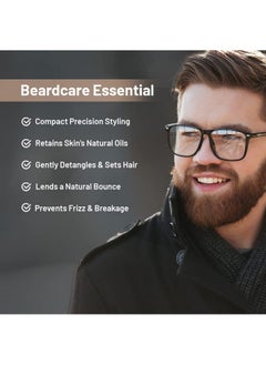 Formen Beard Comb | 100% Natural | Style Your Beard | Pocket Size Neem Comb For Men  - Image 1