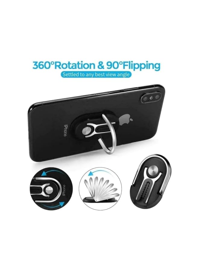 S-TOP 360° Rotating Phone Grip Holder, Multipurpose Magnetic Ring Stand for Car and Home, Anti Drop Phone Ring for All Smartphones - Image 4