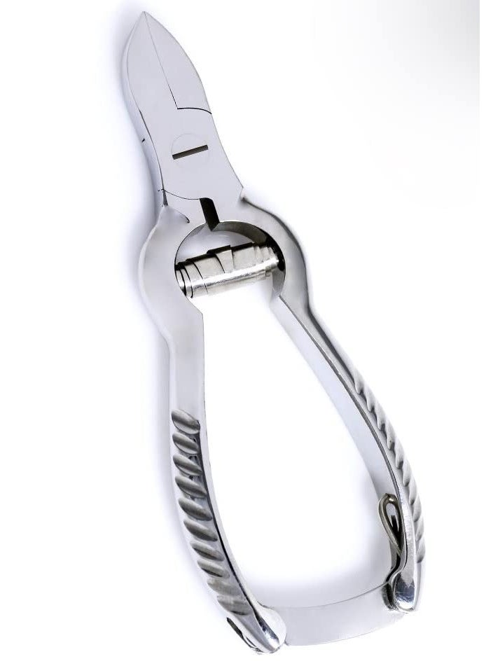 ProMaxCare ProMax Nail Nipper Toe Toenail Clippers Ingrown and Thick Toenails Stainless Steel Nippers Lap Joint- Barrel Spring- for Professional Medical Surgical Equipment 4.75 inch-80-10090 (Mirror Finish) 