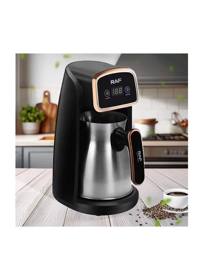 RAF - Digital Coffee Maker(Multi-usage pot, coffee, milk, water)/Temp Display/300 ml/600 W(R.156) - Image 1