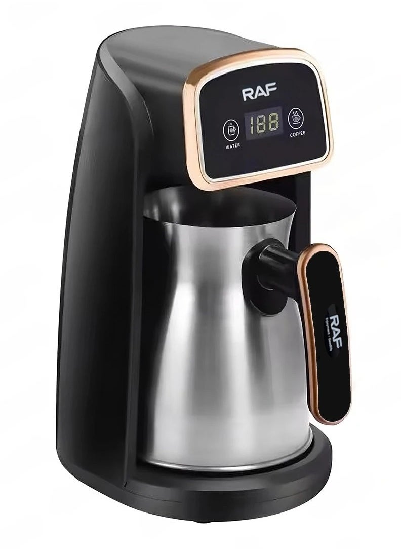 RAF - Digital Coffee Maker(Multi-usage pot, coffee, milk, water)/Temp Display/300 ml/600 W(R.156) - Image 1