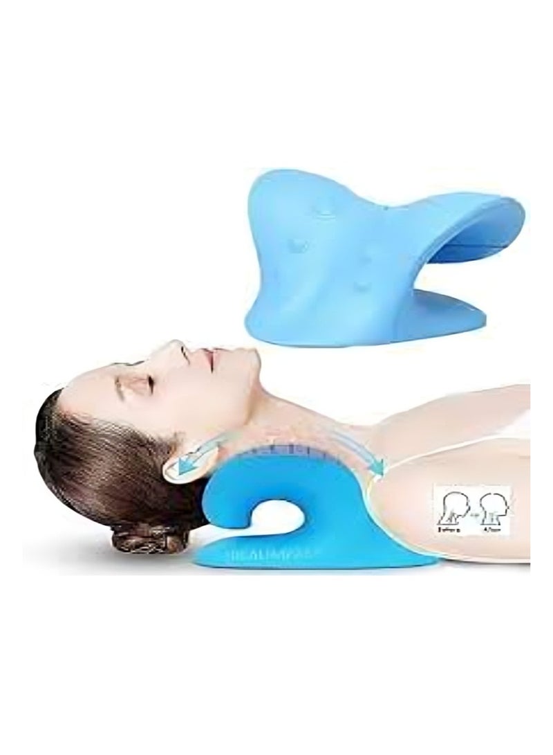 Relax Smart Portable Neck and Shoulder Relaxation Pillow – Ergonomic Support Cushion for Comfort and Posture Relief - Image 1