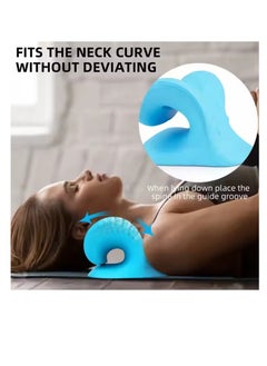Relax Smart Portable Orthopedic Cervical Traction Stretcher Support Neck Pillow and Shoulder Relaxer  - Image 1
