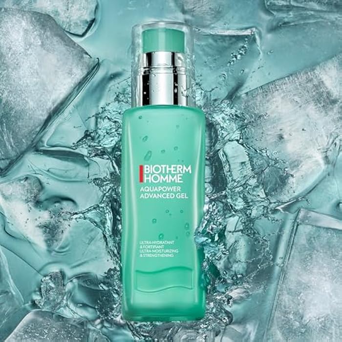 BIOTHERM جيل أكواباور المتقدم، مرطب وجه جل للرجال يرطب ويقوي البشرة، تركيبة جل مائية سريعة الامتصاص ومنعشة - Image 5