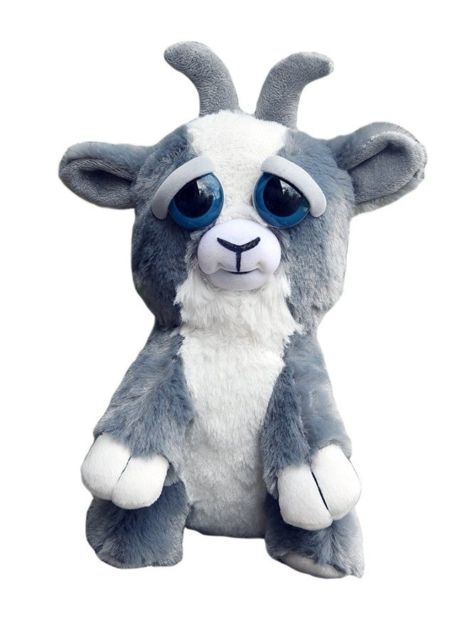 Feisty Pets William Mark Junkyard Jeff Adorable Plush Stuffed Goat That Turns Feisty with a Squeeze - Image 3