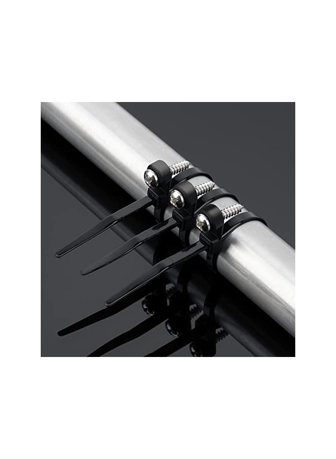 promass 100PCS 4inch Zip Ties with Screw Hole, Mountable head Cable Tie, Multipurpose Heavy Duty Nylon Zip Tie for Indoor & Outdoor Use - Image 5