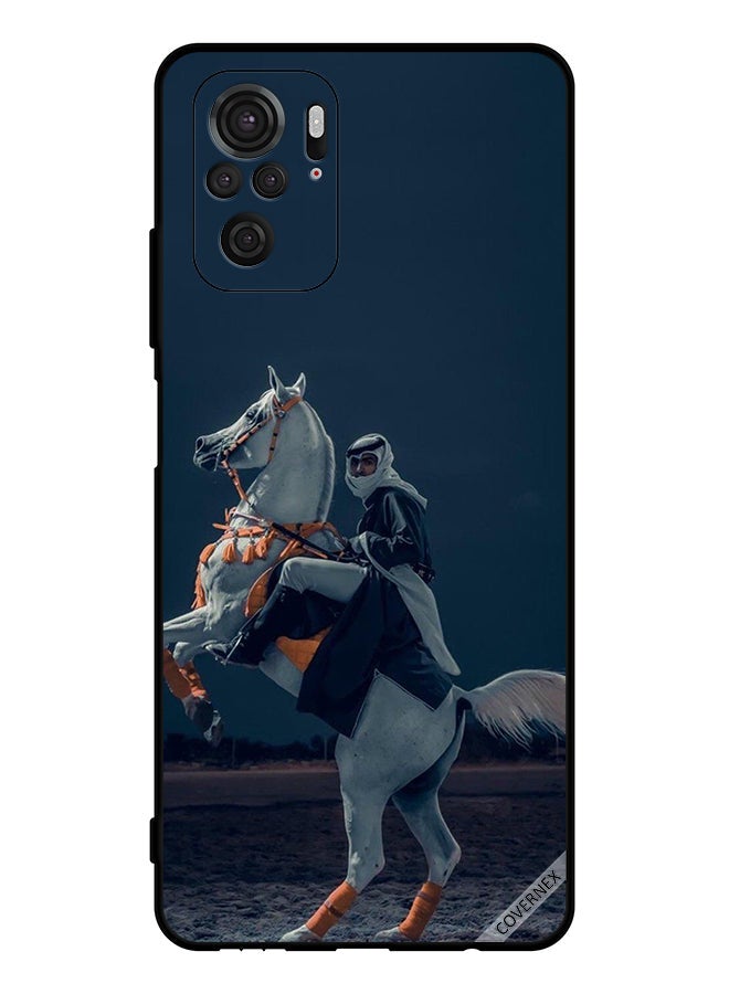 Covernex Protective Case Cover For Xiaomi Redmi Note 10 4g Young Man On Horse - Image 1