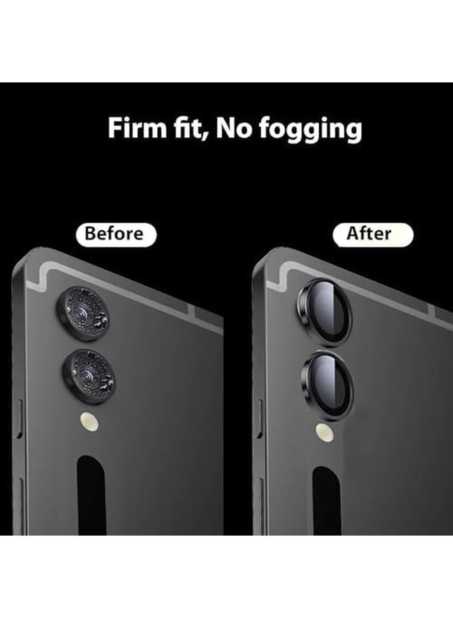 Excefore For Generic Galaxy Tab S9 Ultra Sm X910 S9 Plus Sm X810 S9 Fe Plus Camera Lens Protector Hd Clarity Anti Scratch Dustproof Tempered Glass Back Camera Lens Protector With Aluminum Edging 2 Pcs - Image 2