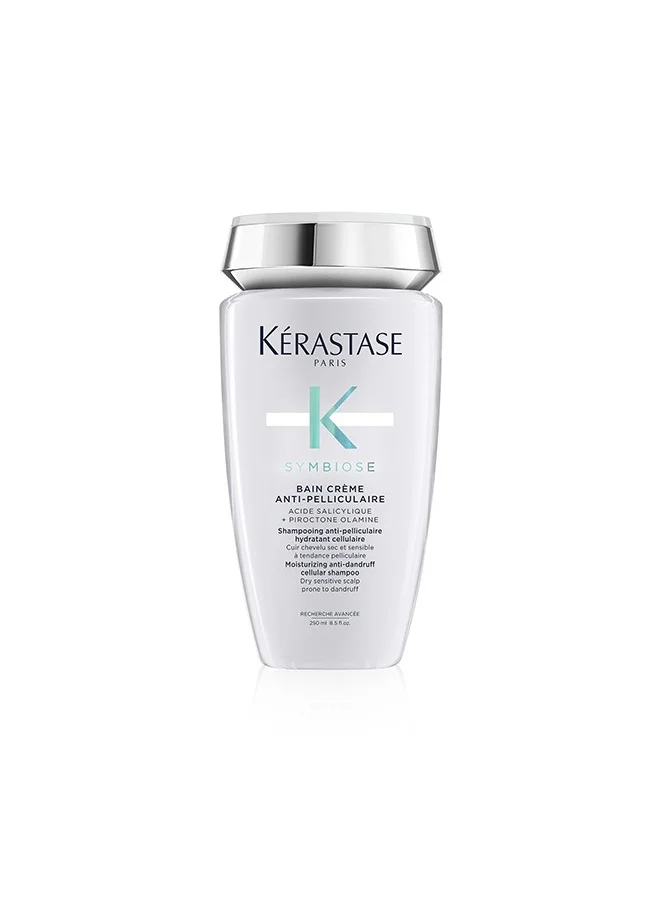 KERASTASE Kerastase Symbiose Moisturizing Anti-Dandruff Shampoo For Dry Sensitive Scalp Prone To Dandruff - 250ml