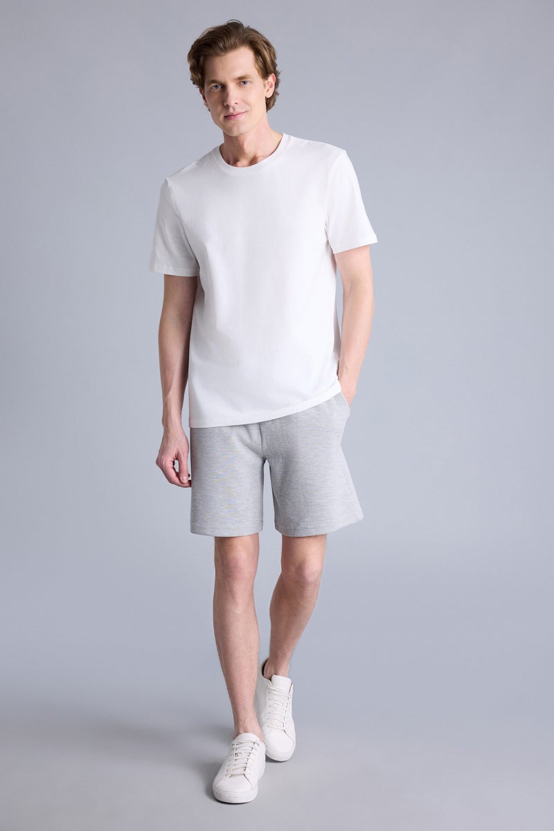 DeFacto Grey Man Regular Fit Shorts Casual - Image 1