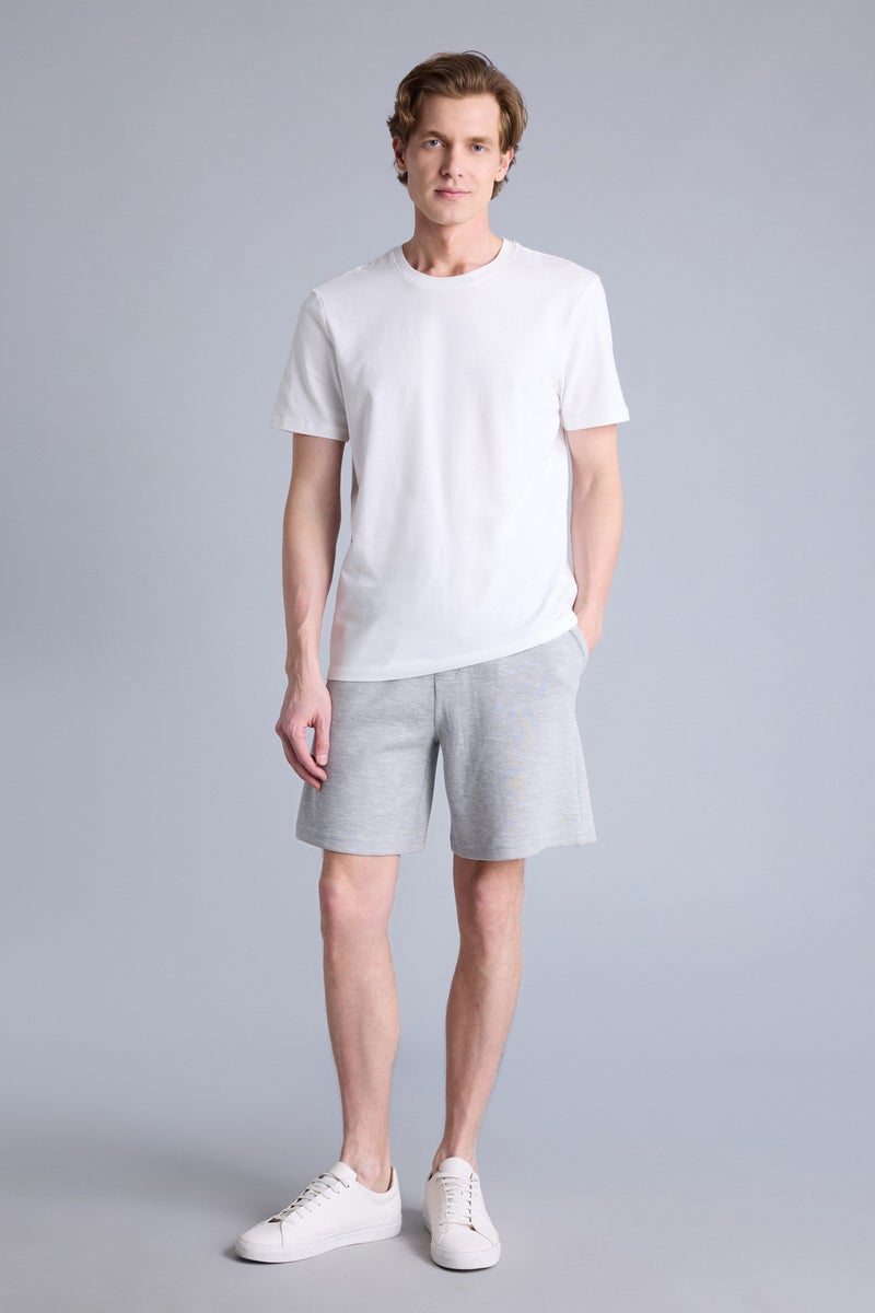 DeFacto Grey Man Regular Fit Shorts Casual - Image 2