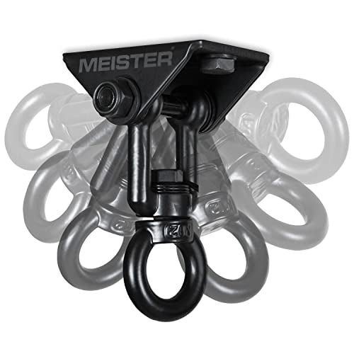 Meister Heavy Bag Swivel Swing Mount for Boxing MMA Dynamic Striking Black - Image 3