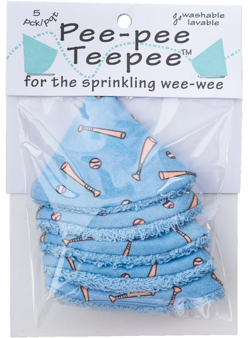 Beba Bean Pee-Pee Teepee Cellophane Bag - Baseball - Image 3