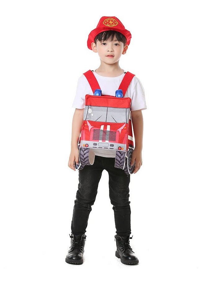 Seasons Seasons Toddler Fire Truck Costume for Child 3-5 years  - Image 2