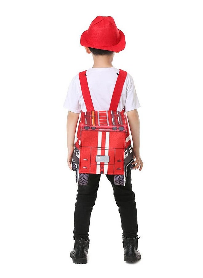 Seasons Seasons Toddler Fire Truck Costume for Child 3-5 years  - Image 5