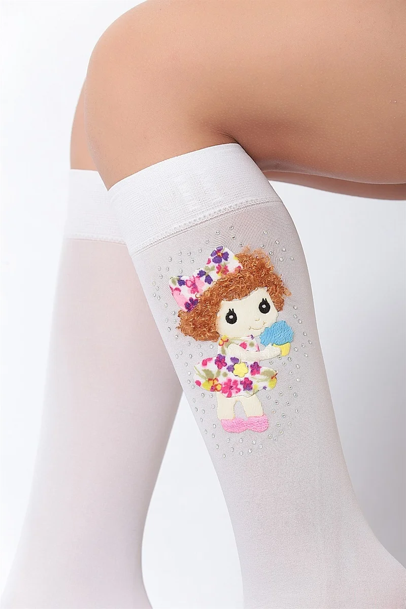 دايمود Ayben Aks. Micro Kids Knee Socks
