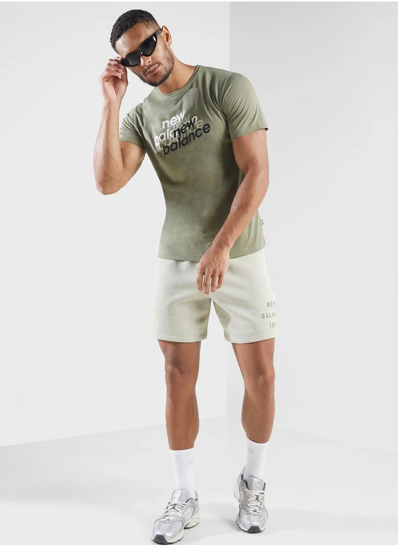 نيو بالانس Heathertech Graphic T-Shirt