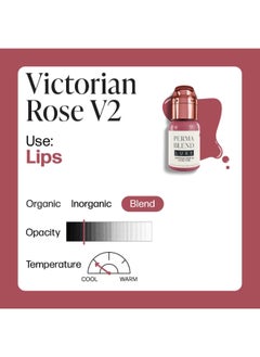 Perma Blend Luxe Lip Pigments Victorian Rose 15Ml Lxvrv21/2-S  - Image 2