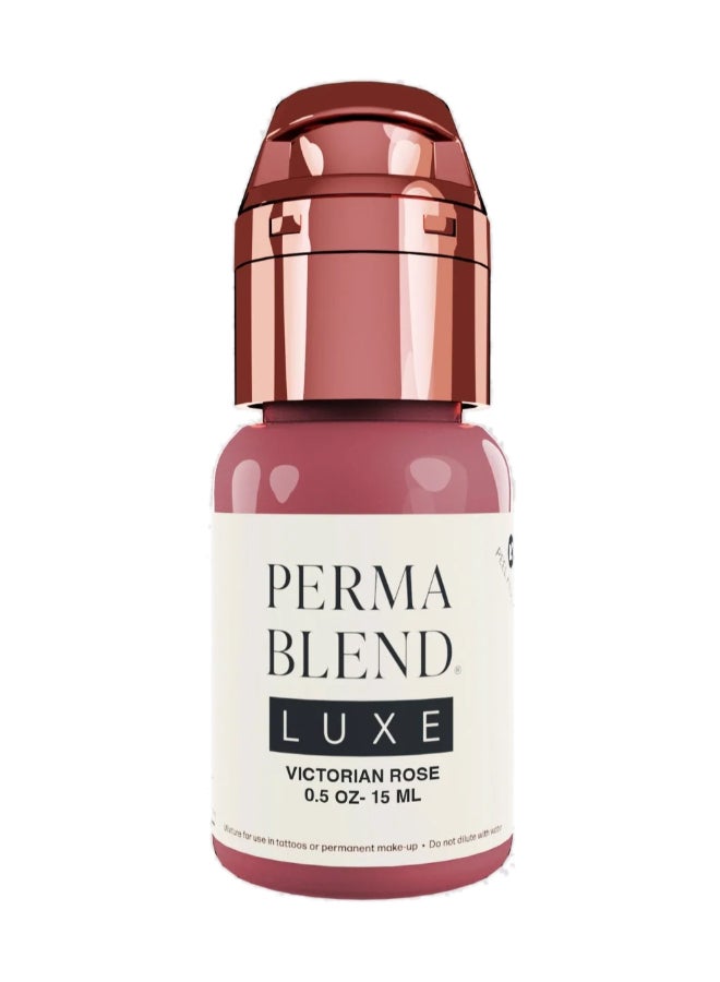 Perma Blend ألوان شفاه فاخرة وردة فيكتورية 15 مل حبر مكياج شبه دائم - Image 1