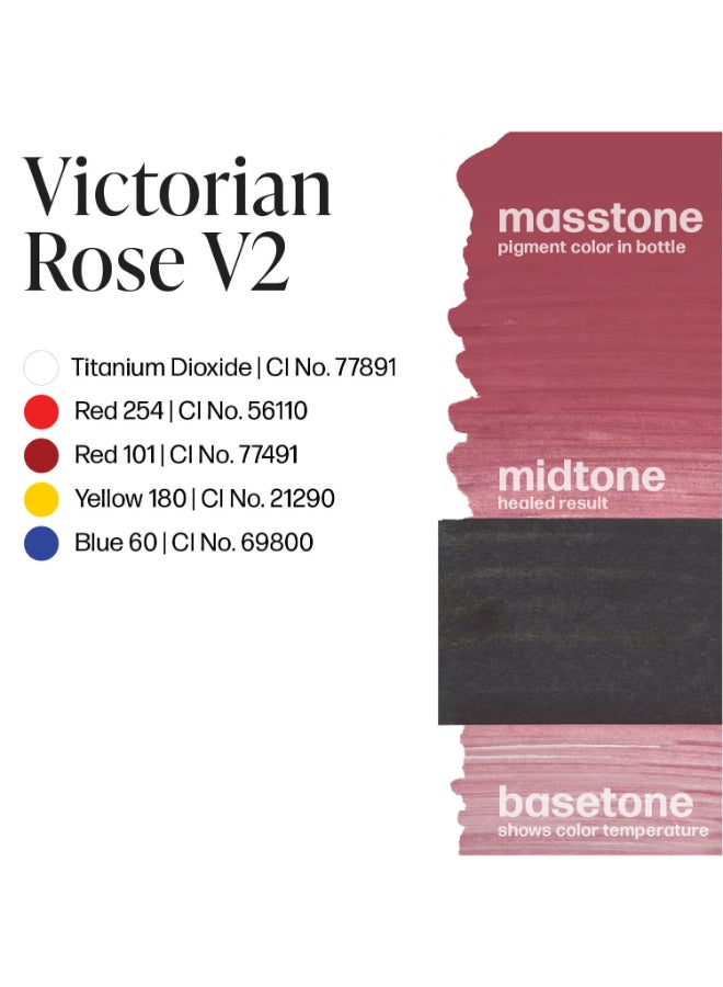 Perma Blend ألوان شفاه فاخرة وردة فيكتورية 15 مل حبر مكياج شبه دائم - Image 3