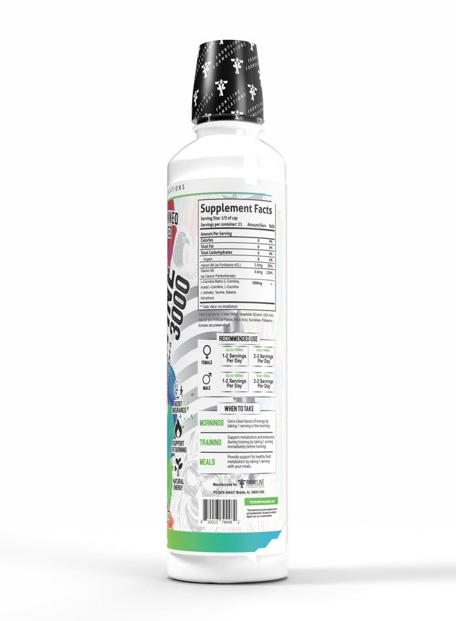 FRONTLINE FORMULATIONS L-Carnitine, Stimulant Free, Enhances Energy and Metabolism, Increased Energy and Endurance, Amazing Flavors, Veteran Owned and Operated (Sour Gummy Worm) - Image 2
