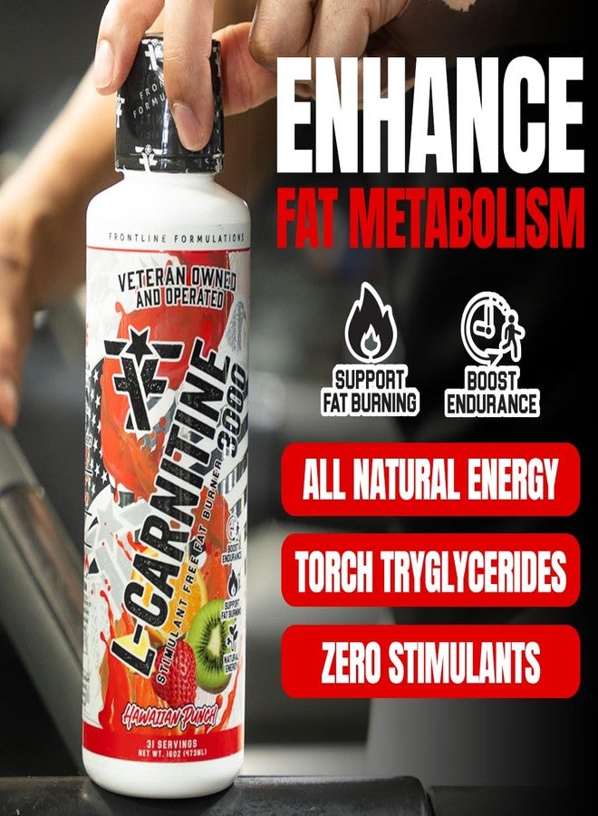 FRONTLINE FORMULATIONS L-Carnitine, Stimulant Free, Enhances Energy and Metabolism, Increased Energy and Endurance, Amazing Flavors, Veteran Owned and Operated (Sour Gummy Worm) - Image 3