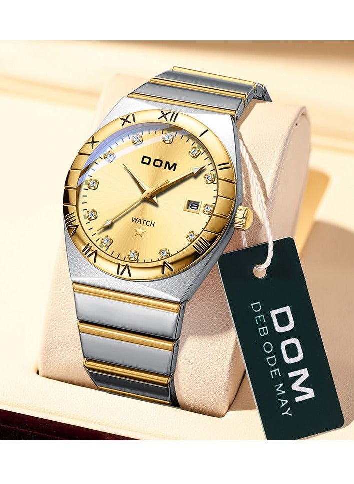 DOM Men's Waterproof Quartz Watch - Image 1