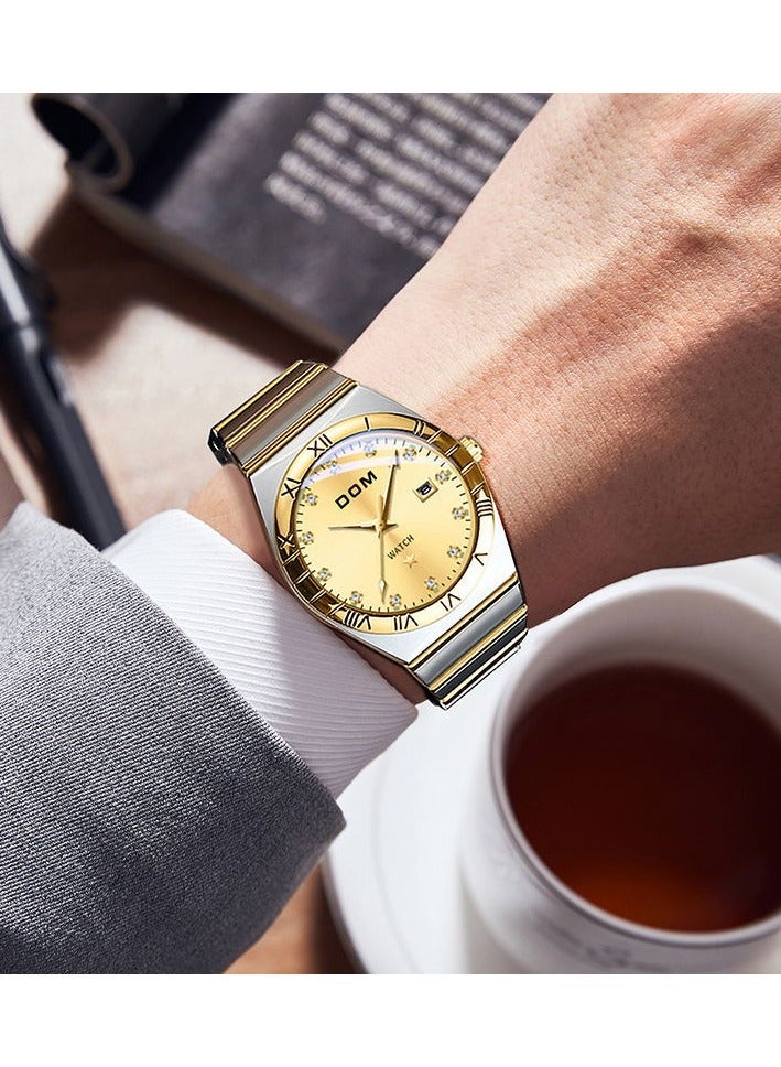 DOM Men's Waterproof Quartz Watch - Image 5