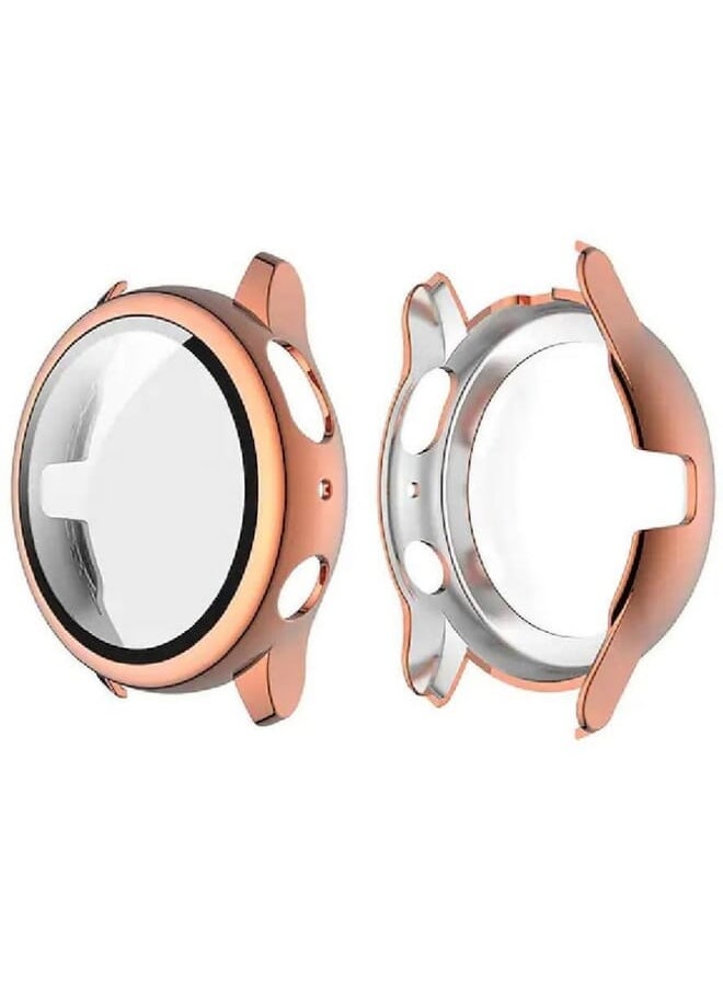 PROMASS Ultra Slim Full Coverage Bumper Protection Case Cover For Samsung Watch Active 2 44Mm Rose Gold  - Image 1